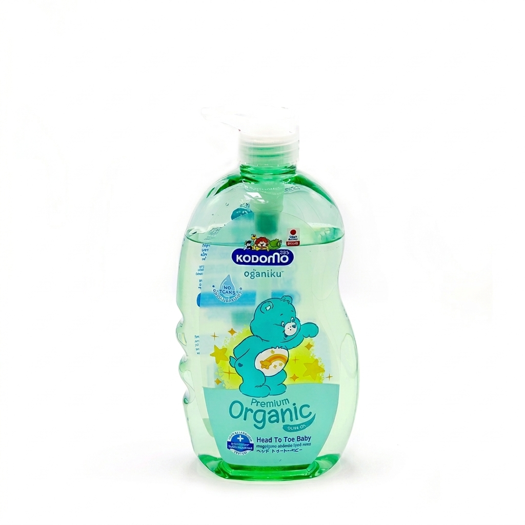 Kodomo Oganiku Premium Organic Head to Toe Baby Wash (400ml)
