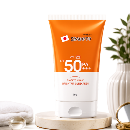 Smooto Hya C Bright Up Sunscreen SPF50 PA+++ (70g)